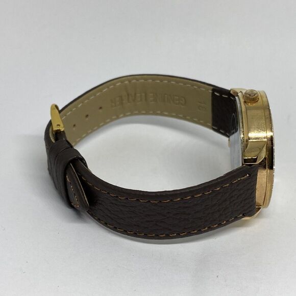 Michael Kors Lady Nini MK3183 Women Brown Leather Analog Dial Quartz Watch EY662 - Picture 12 of 12